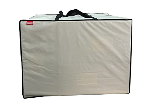 Outdoor Square Cushion/Cover Storage Bag, Protective Zippered Storage Bags with Handles, 32''L x 32''W x 24''H Beige - color: Beige, size: 32''X32''X24''