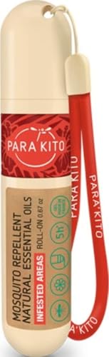 PARAKITO Roll-on Gel Mosquito Repellent for Kids & Adults | w/Citronella Oil | Travel Size Bug Repellent for Hiking & Camping Accessories | DEET-Free Protection (0.67 oz) - size: 0.67 Ounce (Pack of 1)