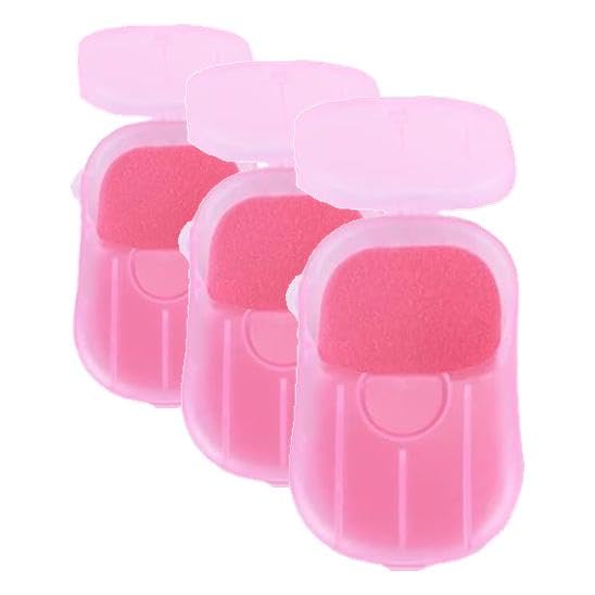 Bamsod 12 Boxes (240 Sheets) Mini Hand Soap Sheets Soap Paper Sheets Portable Disposable Travel Scented Bath Slice Sheet Foaming Paper Soap Confetti Slide Flakes for Travel and Outdoor (Pack of 3) - size: 20 Count (Pack of 36)