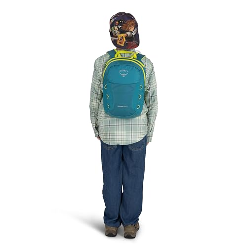Osprey HydraJet 12L Kids' Hiking Pack with Hydraulics Reservoir, Green OS - color: Green Canopy