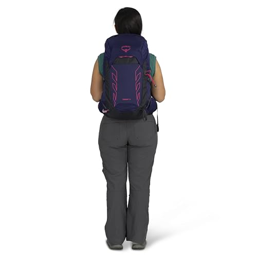 Osprey Tempest 26L Women's Lightweight Hiking Backpack, Green OS - color: Frosty Mint Green/Botanica, size: 26L - Standard Fit