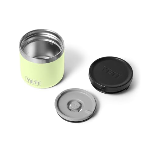 YETI Rambler 8 oz Food Jar, Vacuum Insulated, Stainless Steel, With Airtight Lid, Grasshopper - color: Grasshopper