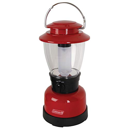 Coleman 400L LED Lantern with 4D Battery, Water & Impact-Resistant Lantern with Carry Handle, Lifetime LED Lights Never Need Replacing (Pack of 2) - size: One Size (Pack of 2)