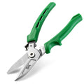 SK 8" Heavy Duty Scissors All Purpose, Industrial Shears, CR-V Steel | Drop Forged Sharp Utility Scissors, with Safety Lock, Comfortable Grips - size: 8 Inch