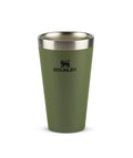 STANLEY Adventure Stacking Beer Pint Glass | Stackable Drinking Cup for Cold Beverages | Dishwasher Safe | Insulated Stainless Steel Tumbler | BPA-Free - color: Dried Pine, style: Modern