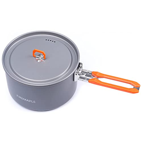 Fire-Maple Feast Outdoor Camping Cookware, Pot and Pan Set Stackable Kit - color: Feast 2