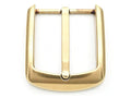 CRAFTMEMORE 1.5 Inches Belt Buckle Single Prong Buckle for Replacement DIY Leather Craft HRBK D82575 - color: Brass Finish