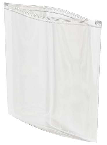 100 Count - Slider Zip 1 Gallon Food Storage Bags, 10" x 12" 3 Mil Heavy Duty, Large, Strong & Durable For Freezer Storage. GPI - size: 10" X 12"