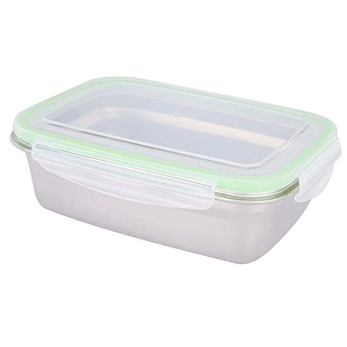 Haofy 850ml Portable Stainless Steel Lunch Box, Sealing Food Box Container for Outdoor Picnic