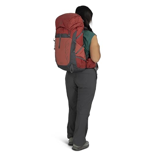 Osprey Tempest 33L Women's Lightweight Hiking Backpack, Green OS - color: Frosty Mint Green/Botanica, size: 33L - Standard Fit
