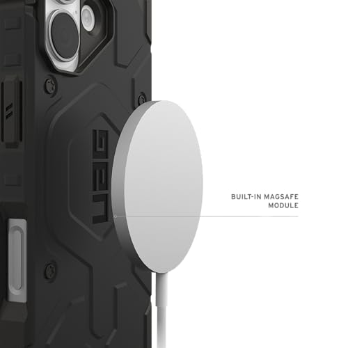 URBAN ARMOR GEAR UAG Designed for iPhone 17 Case Pathfinder - Compatible with MagSafe Military Grade Protective Cover, Black - color: Pathfinder - Black