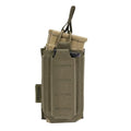 EXCELLENT ELITE SPANKER Tactical Open-Top Single/Double/Triple Molle Mag Pouch for Pistol Mag Pouch Tactical Bag Accessories Holder - color: Ranger Green