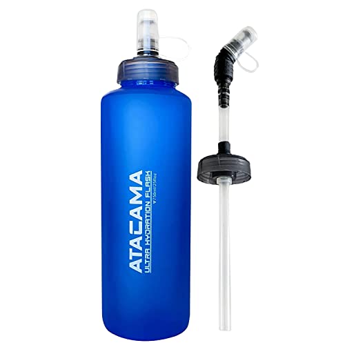 MyBand Soft Water Flask - 750ml/25oz - Collapsible Running Bottle – Wide Opening - size: 25 oz (Pack of 1)