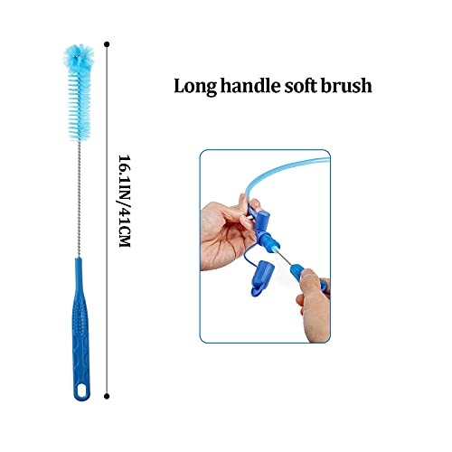 Patelai 2 Set 8 in 1 Reservoirs Hydration Bladder Cleaning Kit - color: Blue