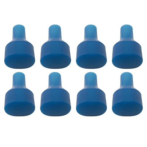 Bite Valve Replacement Mouthpieces for Camelbak,for Most Brands Hydration Pack Bladder (Blue, 8 Pack) US
