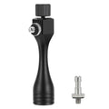 Binocular Tripod Adapter 1/4-20 Thread Quick Detachable Mount Suitable for Most Porro and Roof Binoculars (Black) Aluminium Universal Binocular Accessories Zhongzhen - style: Connection screws X2