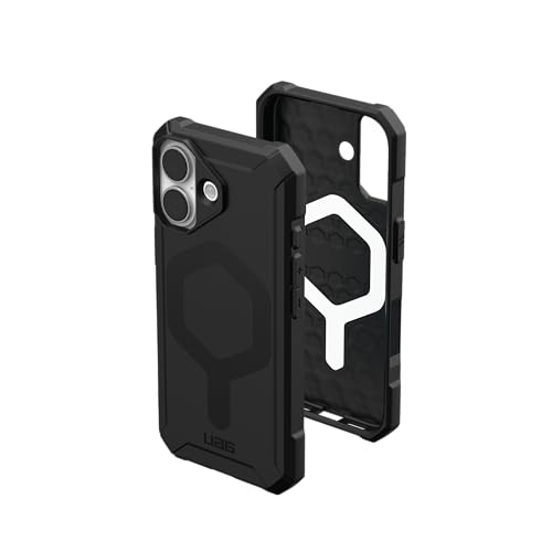URBAN ARMOR GEAR UAG Designed for iPhone 17 Case Essential Armor - Compatible with MagSafe Military Grade Protective Cover, Black - color: Essential Armor - Black