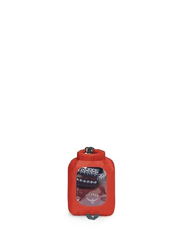 Osprey Waterproof Dry Sack with Window - color: Mars Orange, size: 3L