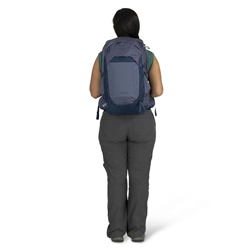Osprey Tempest 22L Women's Lightweight Hiking Backpack, Blue OS - color: Anchor Blue/Atlas, size: 22L - Standard Fit