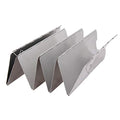 Etopar 8/9/10/12 Plate Foldable Burner Windshield Outdoor Camping Cooker Picnic BBQ Cooking Gas Stove Wind Screen - color: 8 Plate