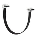 90 Degree USB C Short Flat Cable Dual Angle USB C Male to Male PD 65W Fast Charge Data Cord for Power Banks Phone Tablet(75mm/2.9in) - size: 2.9 inches
