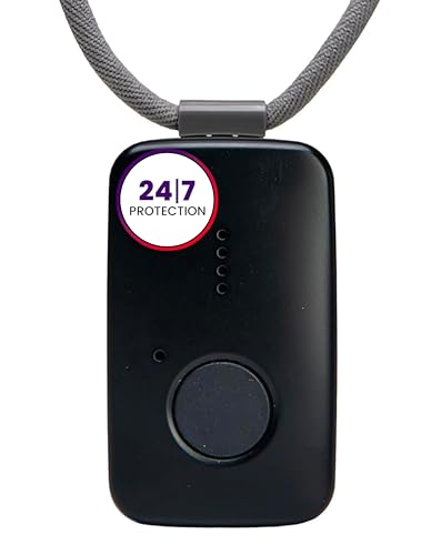 Medical Guardian MGMini Medical Alert Device for Seniors | Subscription Required | SOS Button, Emergency Location Assistance, 24/7 Monitoring | Black - color: Black