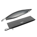Aosbos Reusable Straws & Chopsticks Case, Portable Carrying Bag, Small Pouch for Stainless Steel, Silicone, Plastic, Straws, Travel Utensil Sets - Grey - color: Grey x 1