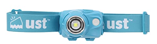 ust Brila 580 Dual Power LED Headlamp with Rechargeable Battery Pack for Camping, Hiking, Outdoor Survival