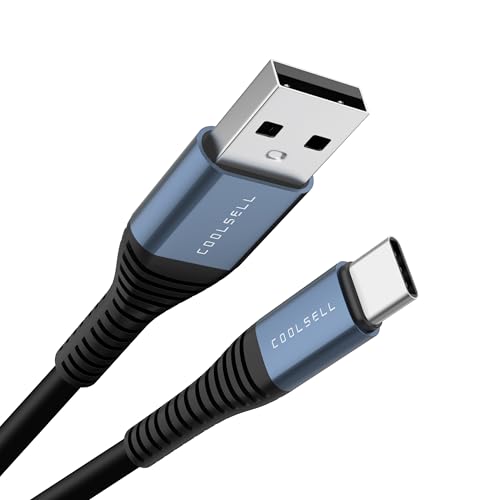 Short USB A to USB C Cable 0.5ft 3 Pack, Silicone 3A Fast Charging Cable | Ultra soft tangle-free silicone material, Compatible with iPhone 18/17/Galaxy/Android Auto/Carplay for power bank/travel/car - color: Black, size: 0.5 Ft.