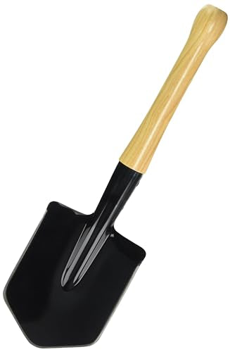 Cold Steel Special Forces Spetsnaz Shovel CS-92SFS with Medium Carbon Steel Blade, Hickory Handle, and Core-Ex Sheath - 19.68" / 2mm Thick Blade