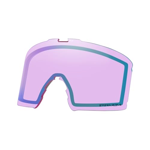 Oakley Line Miner Medium Ski Goggles REPLACEMENT LENSES OO7093 For Men For Women +Designer iWear Care Kit - color: Prizm Iced Iridium