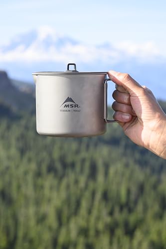 MSR Titan Ultralight Titanium Camping Kettle - size: 1 Quarts