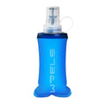WRELS Soft Flasks Running Water Flask Folding Soft Water Bottles Small for Outdoor Sports Hiking Hydration Pack 5oz/8oz/17oz(BLUE,5oz) - color: Blue, style: 150ml/5oz