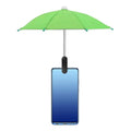 Phone Umbrella - Adjustable Cell Phone Umbrella Sun Shade with Stable Clip Universal Mini Cellphone Shade Cover for Beach/Pool/Outdoor, Green - color: Green