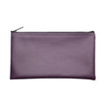 Multi-Purpose Zipper Bag, Purple, 11 x 6 Inch | Reusable, Travel Pouch, Lightweight, Makeup Organizer - color: Purple