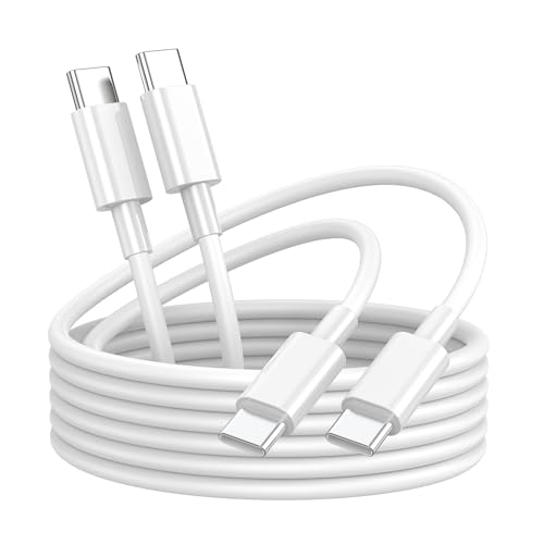 USB C to USB C Charging Cable 6ft 240W, 2Pack for Apple iPhone 17/16/15 Fast Charger Cord, Long USBC to USB-C Power Cord for iPhone 17/16e/Pro/Air/Pro Max,for MacBook Pro/Air, for iPad Pro/Air/Mini - size: 6FT