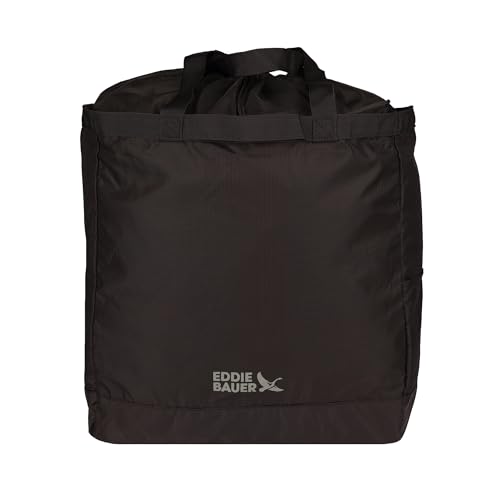 Eddie Bauer Stowaway Packable Tote Bag - color: Onyx