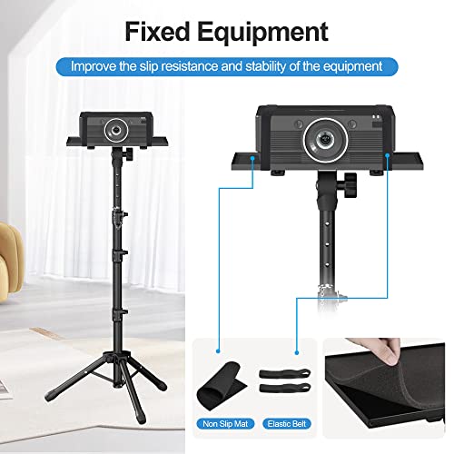 Facilife Projector Stand - Adjustable Height 22 to 63 Inches, Tripod for Laptop & Projector, Outdoor Movies - size: 22-63 Inches