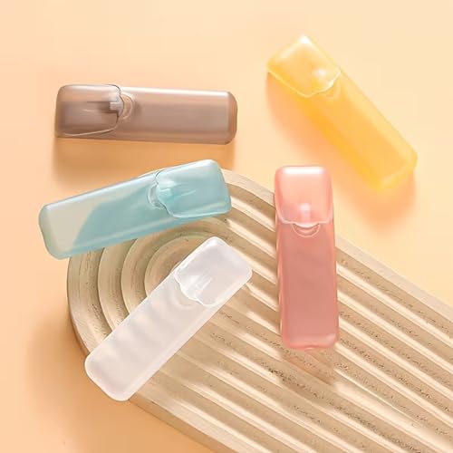 Portable Storage Box Set, Travel Capsule Medicine Case, Toothpick and Floss Holder, Mini Organizer for Cosmetics Jewelry Small Parts