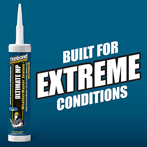 Titebond WeatherMaster Ultimate MP Sealant 73991-9.5 Oz. Cartridge - Crystal Clear (Pack of 3) - color: 73991, Crystal Clear, size: 9.5 oz. (Pack of 3)