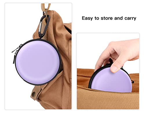 MoKo Storage Box Compatible with Apple Watch Series 9/8/7/6/5/4/3/2/1/SE - color: Taro Purple