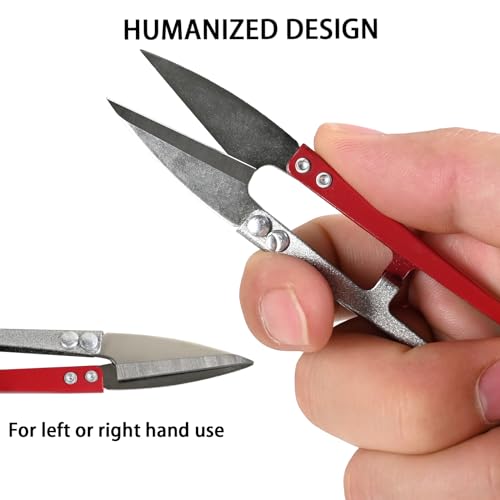 UCEC 12 PCS Thread Snips for Sewing Scissors Crochet Small Scissors Thread Cutter Yarn Cutter, 4.2" Sewing Snips Great for Stitch, Embroidery, Knitting, Mini DIY Supplie | 4.2" Sewing Snips for Stitch, Embroidery, Knitting & Crochet, Mini DIY Supplies wit