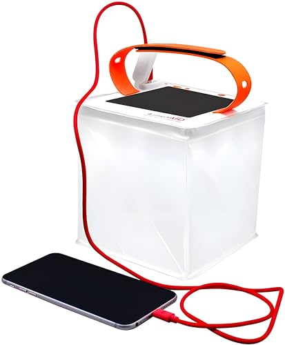 LuminAID Titan 2-in-1 Inflatable Solar LED Camping Lantern & Phone Charger - style: 300 Lumens