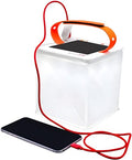 LuminAID Titan 2-in-1 Inflatable Solar LED Camping Lantern & Phone Charger - style: 300 Lumens
