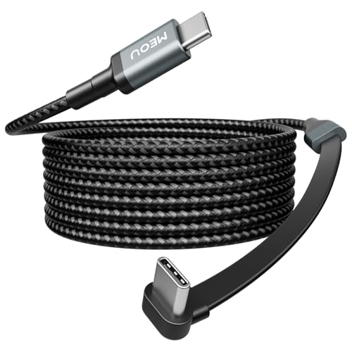 USB C Cable 10ft, 60W Type C Charger Fast Charging, Right Angle USB-C Cord | USB C 90 Degree Cord Charger, USB C 90° For iPhone 17/16/15 Pro Max, Apple MacBook Pro, iPad, Pixel, Samsung Etc. - size: 10ft