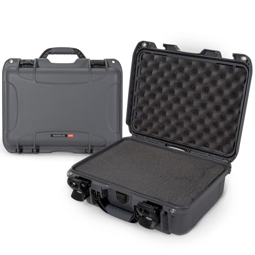 NANUK 920 Hard Case – Waterproof Travel Hard Case with Customizable Cubed Foam, 16.7” x 13.4” x 6.8”, Dustproof & Impact-Resistant, Airline Carry-On Approved – Graphite - color: Graphite, style: Standard Foam