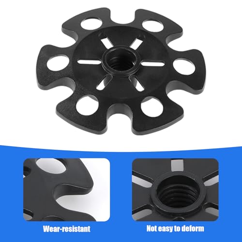 8pcs Snow Baskets for Trekking Poles, Ski Pole Baskets Replacement Trekking Pole Basket Walking Stick Tips Trekking Pole Snow Basket for Hiking Trekking Walking Poles