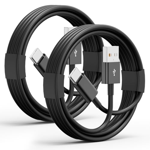 USB A to USB C CarPlay Cable 2Pack 3FT, Fast Charging USB Type C Cord Compatible with iPhone 17/16/15 Pro Max/Plus/16E, iPad Pro/Air, Samsung Android Phones Car Charging Cable,Black - color: Black, size: 3FT