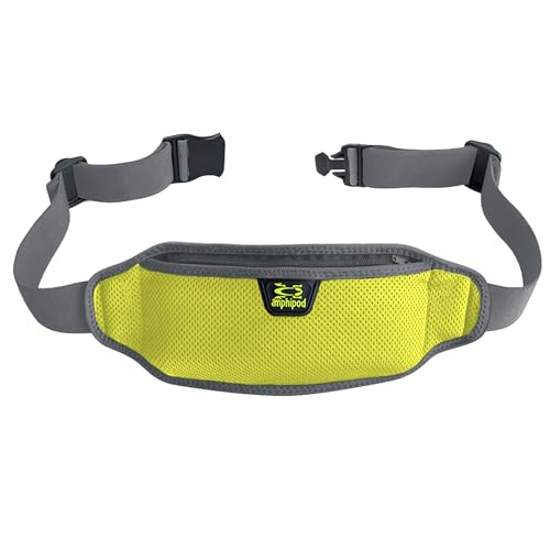 Amphipod AirFlow Lite Waistpack, Runner Storage Waist Fanny Pack - OS - color: Hi-Viz