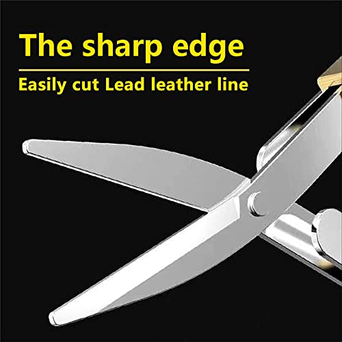 Folding Scissors, TSA Compliant & Portable, Compact, Safe Travel Scissors, Stainless Steel Retractable, 2 Pcs - size: Golden 2pcs